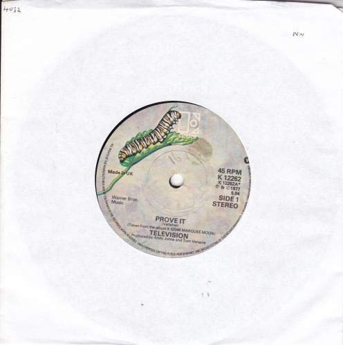 TELEVISION-7Single -Prove It/Venus (EX+)