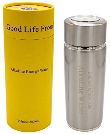 Bouteille d'eau alcaline portatif