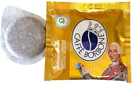 Lot de 100 dosettes de café Borbone mélange or ESE 44 mm
