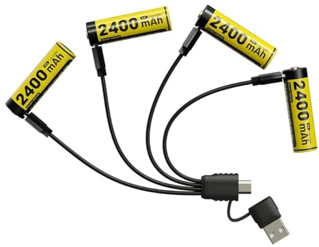 Nitecore MT22C -1000 Lumen Multitask Flashlight -CREE XP-L HD V6 LED w/2x Free Eco-Sensa CR123A Batteries