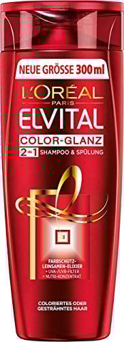 L'Oréal Paris Elvital Shampoo Color Glanz 2in1, 300 ml