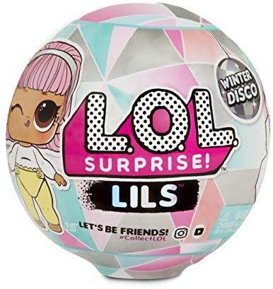 L.O.L. Surprise 560319E7C Lil Sisters and Lil Pets- Winter Disco Series, Sortierte Motive