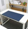 SK Studio Large Office Desk Pad, Waterproof PU Leather Mouse Pad, Edge-Locked Non-Slip Mouse Mat for Desk Cover, Computer Keyboard, PC and Laptop Dark Blue 23.6x11.81