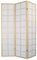 Fine Asianliving Japanische Paravent Raumteiler Trennwand B135xH180cm 3-teilig Shoji Reispapier Naturell Japanische Paravent Raumteiler Shoji Raumtrenner Spanische Wand Sichtschutz Trennwand