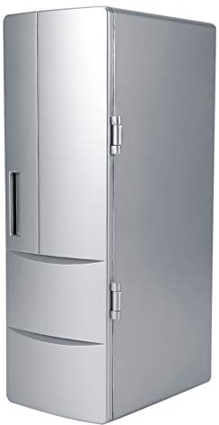 FastUU Mini refrigerador Mini refrigerador USB, refrigerador USB, refrigerador más frío Mini refrigerador, para Oficina en el hogar