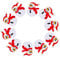 EXCEART 10 Pcs Christmas Snowman Embroidered Patches Iron on Embroidered Appliques for DIY Sewing Clothes Decoration