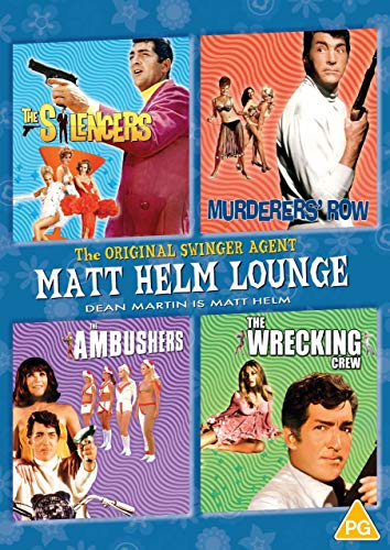Matt Helm Lounge: The Silencers/Murderers Row/The Ambushers/The Wrecking Crew [DVD] [1966]