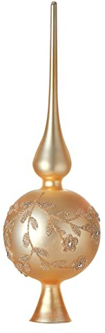 HappySpot Glass Spherical Christmas Tree Topper 12