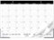 Tischkalender 2024-2025 - MAR 2024 - AUG 2025, 18-Monats-Schreibtisch-/Wandkalender 2024-2025, 2025 Zoll x 30,5 cm, dickes Papier, Schreibtischkalender 2024-2025 mit Eckenschutz, Kalender mit
