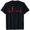 Alphorn Alpenhorn Almhorn Bläser Musik Musiker Herzschlag T-Shirt
