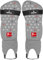 Derbystar Herren Bundesliga v22 Schienbeinschützer, Grau Schwarz Rot, L