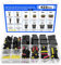 Faankiton 622 Pezzi Connettori Elettrici Impermeabili, Connettore Impermeabile Auto, Connettore Rapido Impermeabile, Connettore per Terminali Elettrici Plug per Auto 1/2/3/4/5/6 Pin