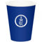 SHATCHI 20pcs King Charles III Blue Paper Cups 9oz King's Coronation UK British Royal Party Supplies Tableware Decorations Souvenir