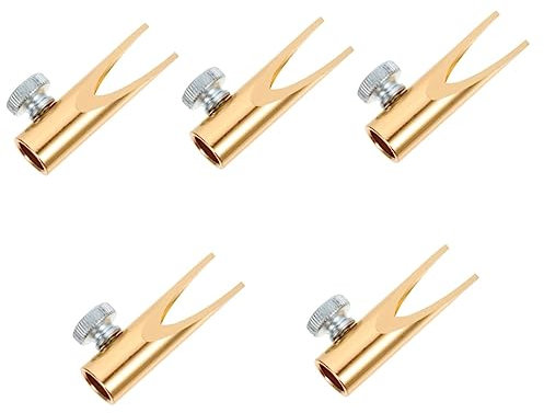 FRCOLOR 5stücke Eyebrow Pencil Sharpener Für Kids Und Künstler Manuelles Design Mit Doppeltem U-slot Schnelles Und Präzises Anspitzen Für Augenbrauen Und Eyeliner-stifte Goldfarbene