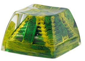 Sumgsn Custom Keycaps Resin Keycap SA Profile Shine Through Keycap for Mechanical Keyboard MX Switches R4