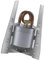MagiDeal Spiritusbrenner, Spirituskocher, Brenner, rutschfeste Heizung, Campingkocher, Stabiler Mini-Spiritusbrenner, Spirituskocher zum Wandern, Grillen im, Silber mit Padhalter