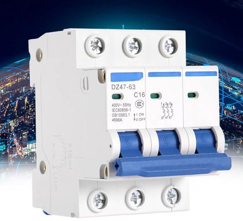 400-V-Mini-Leistungsschalter, Überlastschutz, Gleichstrom-Ausrüstung, Kurzschluss-Sicherheitsschalter für Solarstromerzeugungssystem-Kombinationsbox (16A)