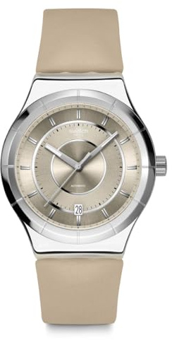 Montre femme Swatch automatique Mocha Dream, band ring
