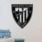 DIGIDU | Escudo Athletic de Bilbao en Madera, Escudo Original, Ideal Personalizado para Amantes del Futbol, Fan Athletic Bilbao, Escudo Pared