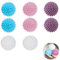 8 bolas de secador, bolas para secadora de ropa, pelotas de tenis, secadoras para chaquetas de plumón, bolas de secador, bolas para secadora, bolas para secadora, para lavadora y secadora