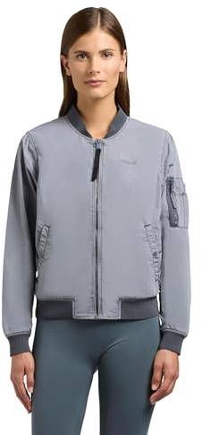 khujo Damen leichte sportliche Übergangsjacke kurze Bomberjacke mit Bündchen Denz XS-XXL