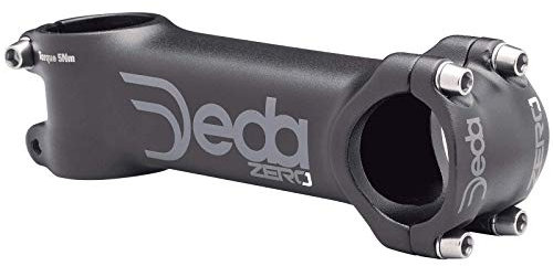 Deda Elementi Unisex's Zero Bicycle Stem, Black on Black, 90 mm