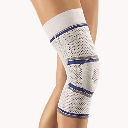 BORT StabiloGen Eco Kniebandage mit Haftband 4+ silber