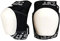 187 Rodillera Pro Blanco/Negro con Recap Blanco (XL)