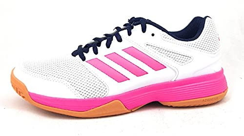 Adidas Damen Speedcourt Volleyball-Schuh, Ftwwht Shopnk Conavy, Ftwwht Shopnk Conavy, 37 1/3