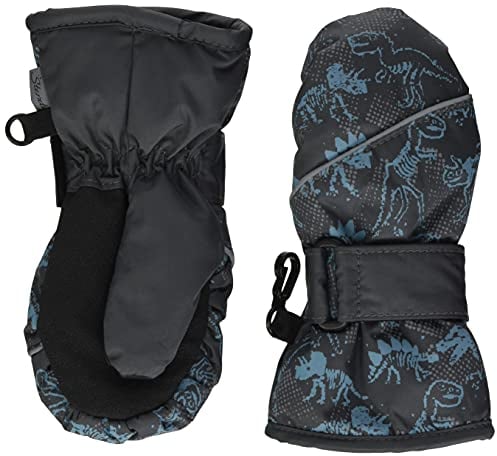 Sterntaler Baby-Jungen Fäustel Dinosaurier Fäustlinge, Grau, 2