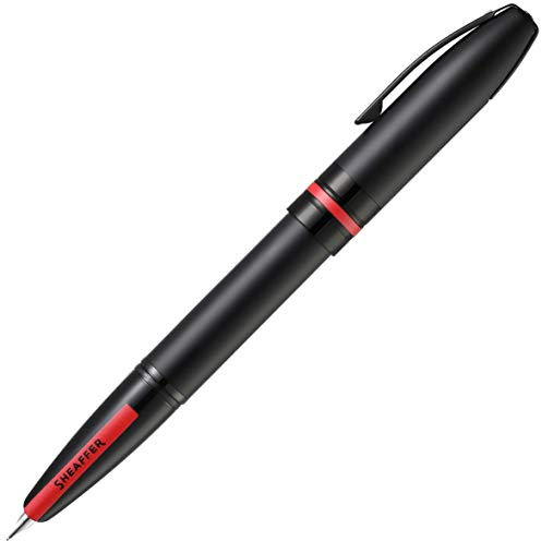 Sheaffer Icon Matte Black with Gloss Black PVD Appts. Fountain Pen - Fine Nib (E0910843)