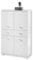 POOL Mobiletto alto per bagno in Bianco - Mobiletto moderno per bagno Armadio per bagno con tanto spazio - 76 x 123 x 31 cm