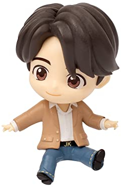 BTS OFFICIAL TinyTAN Dynamite Jung Kook K-Pop-Figurine, Schwarz, Gelb
