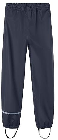 NAME IT Unisex Nkndry Rain Pant Fo Noos Jacke, Dark Sapphire, 146 EU