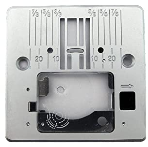 Singer Catania Nadelplatte, Nadelplatte komplett mit Vitrine, transparente Maske für Nähmaschine Smarter By Pfaff 130S, 140S, 150S, 160S | Singer Heavy Duty 4411, 4423, 4432, 4455 2