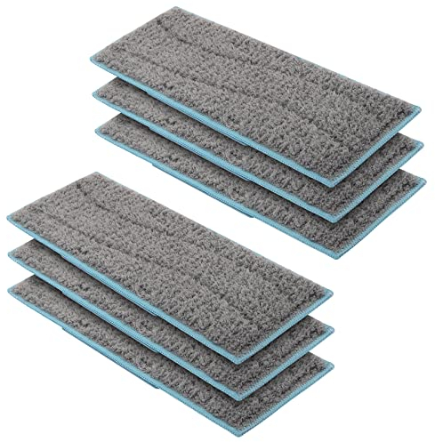 MXZONE Wet Mopping Pads Compatible for iRobot Braava Jet m6 6110, 6012, 6112, 6113 Ultimate Robot Mop, Brava Roomba mop Pads for iRobot Braava Jet m6 Cleaning Solution, 6 Pack