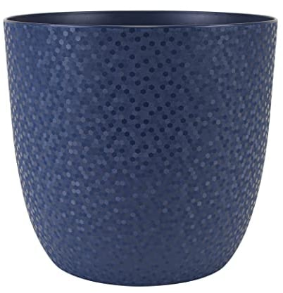 EDA - Cache-Pot Opale Ø 22 cm - Bleu Profond