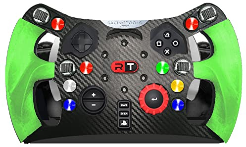RacingTools Lenkradkranz GT für Logitech G29/G923 – Simracing Lenkrad-Ersatz, Starre Monoblock-Bauweise