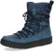 CAPRICE Damen Winterstiefeletten zum Schnüren Airmotion Gefüttert mit Reißverschluss Weite G, Blau (Ocean Comb), 41 EU