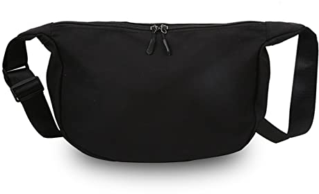 kingsea Women Dumpling Bag, Medium Nylon Crescent Bag, Women Crossbody Bag, Women's Underarm Bag for Traveling, Gatherings