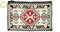 BDM - Monedero billetero turco Con Estampado 15x10 cm. - Blanco