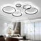 YUNZI Modern Deckenventilator mit Beleuchtung, LED 72W Dimmbar Ventilator Deckenleuchte, Deckenventilator Lampe für Wohnbereich Schlafzimmer Küche, 6 Geschwindigkeiten, Schwarz 100cm