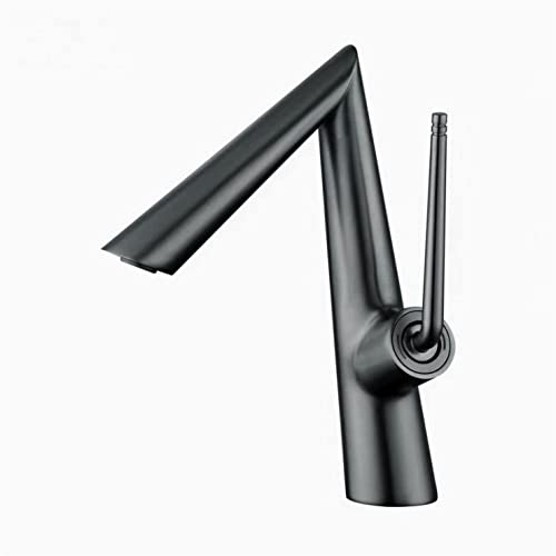 Robinet de lavabo de salle de bain, robinet de salle de bain de style industriel, robinet de salle de bain monotrou, robinets de salle de bain pour évier 1 trou, mitigeur de lavabo, robinet de salle