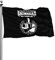 90X150cm Yard-Flaggen Skinhead Eine Lebenseinstellung House Sign Langlebig Feiertage Flags Verblassen Beständig Hofflagge Décor Für Lawn Veranda Porch