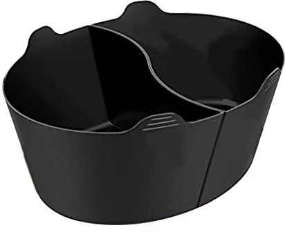 Darmlly Divisore in silicone per cooker low-cooker, accessorio per la maggior parte dei 6-8 QT Ovale Slow Cooker