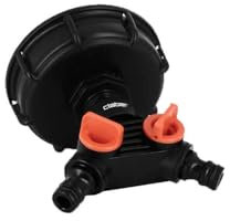 Multicuves - Raccord cuve eau S100X8-2 Robinets avec Nez 20x27 - Claber