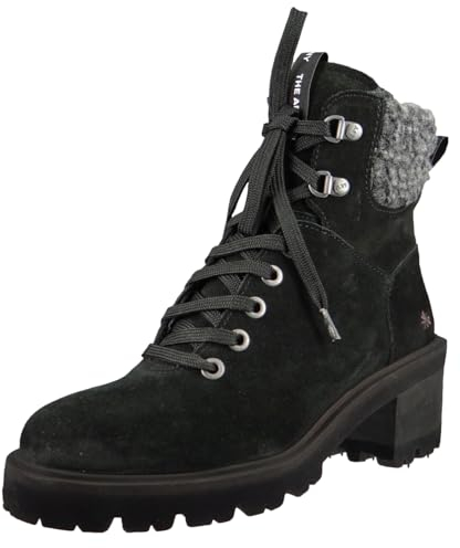 ART 1702 LUX Suede Black/Brugge 41 Black Damen SCHNÜRSTIEFEL MIT HOHER Absatz 41