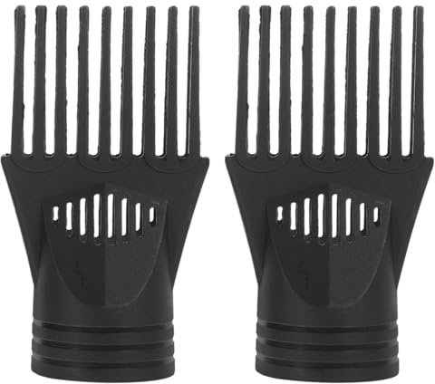 Ipetboom 2 Stück Haartrockner Kamm Universeller Haar Diffusor Aufsatz Kamm Aufsatz Für Haare Föhn Diffusor Haartrockner Föhn Für Schwarzes Haar