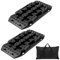 KATSU Tools 2 Piezas 10T Tablas de Tracción de Recuperación, Alfombrillas de Tracción para Llantas del Vehículo Todoterreno para Nieve, Hielo, Barro, Arena, 583 x 300 x 68mm