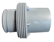Bestway® Ersatzteil Schlauchadapter (grau/Ø 38 mm) für Salzwasser Chlorinator (2023)